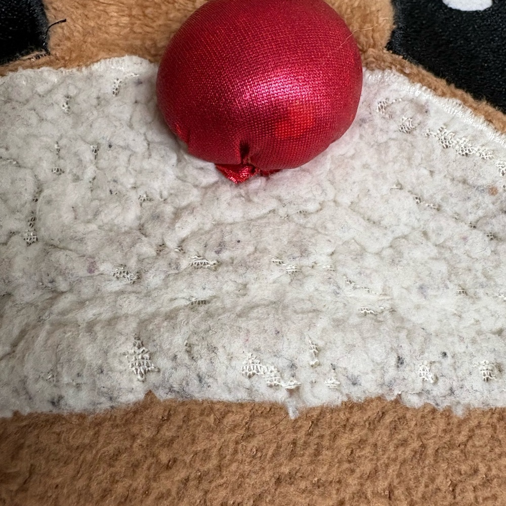 Adult Unisex Size S(4/6) Rudolph The Red Nose Reindeer plush 1 PC Pajamas Fleece - Picture 14 of 15
